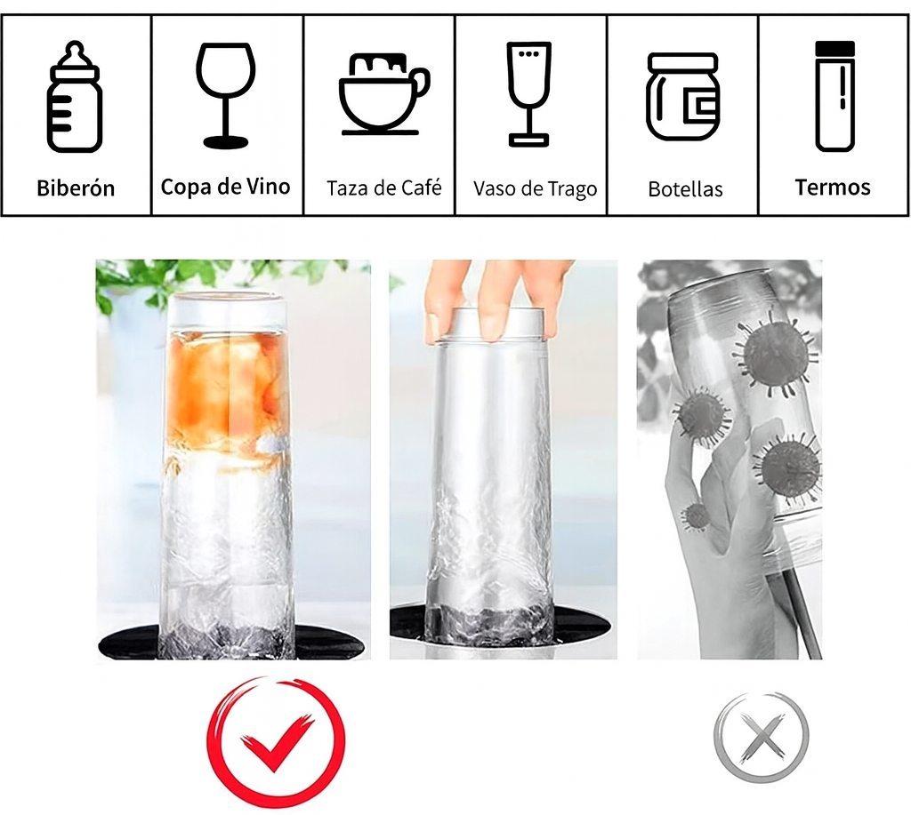 Limpiador Automático de Vasos