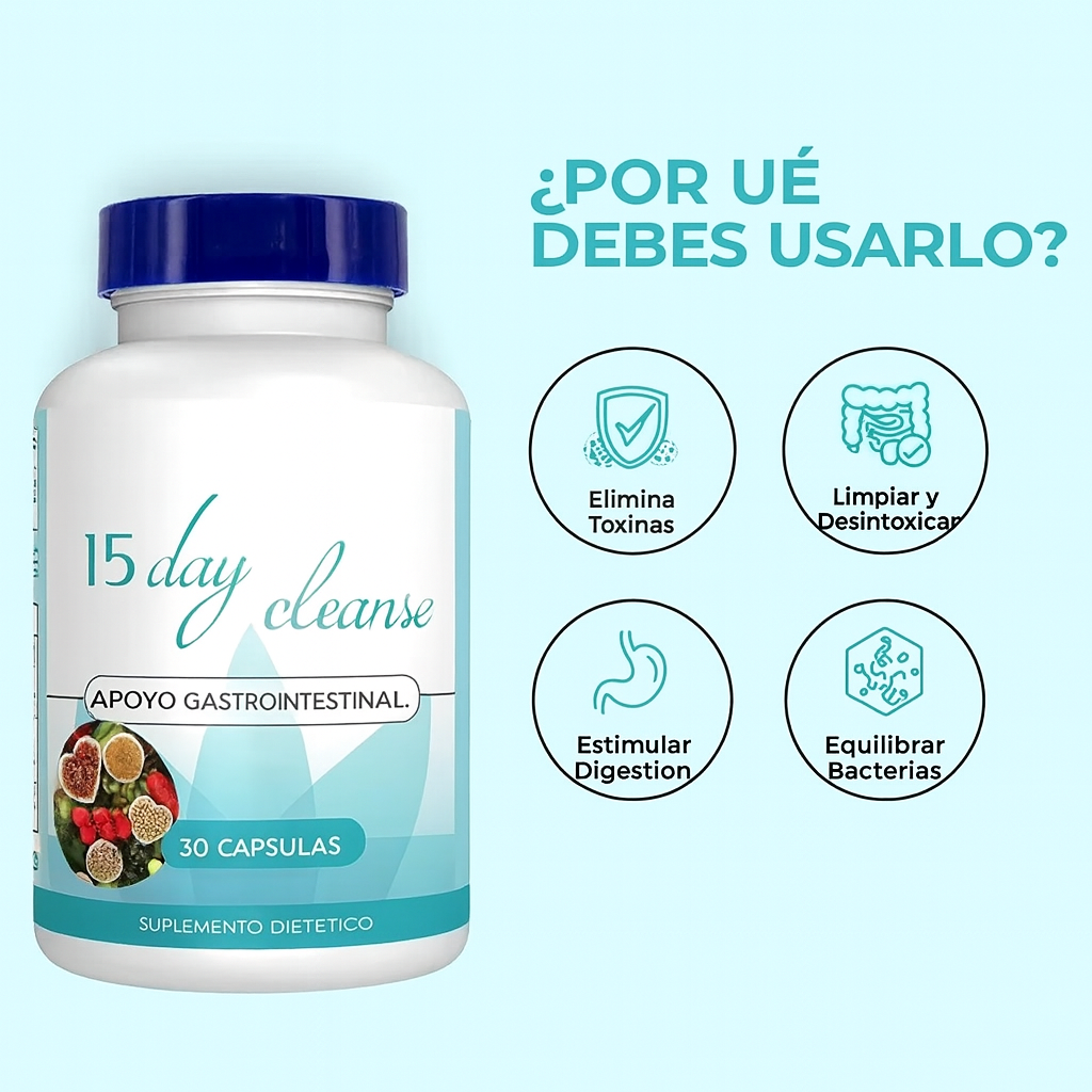 15-Day Cleanse – Detox Natural para 15 Días
